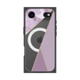 プレミアムスクエアケース with MagSafe［ マーブルトライアングルパレット - Purple ］