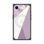 プレミアムスクエアケース with MagSafe［ マーブルトライアングルパレット - Purple ］