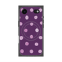 プレミアムスクエアケース with MagSafe［ 水彩ドット・レトロカラー - Purple ］