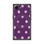 プレミアムスクエアケース with MagSafe［ 水彩ドット・レトロカラー - Purple ］