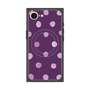 プレミアムスクエアケース with MagSafe［ 水彩ドット・レトロカラー - Purple ］