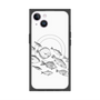プレミアムスクエアケース with MagSafe［ Coexist No.2 - White ］