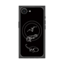 プレミアムスクエアケース with MagSafe［ Dinosaurs No.1 - Black ］