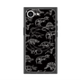 プレミアムスクエアケース with MagSafe［ Dinosaurs No.2 - Black ］