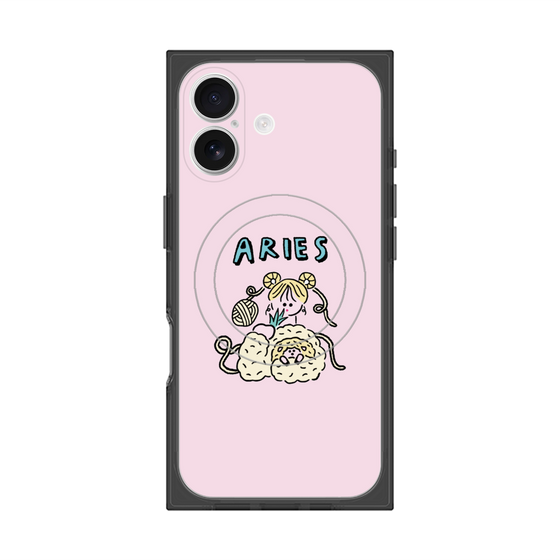 プレミアムスクエアケース with MagSafe［ Aries ］