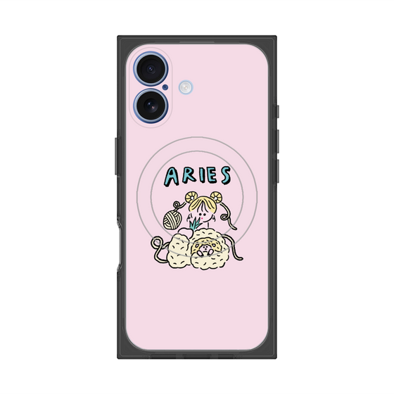 プレミアムスクエアケース with MagSafe［ Aries ］