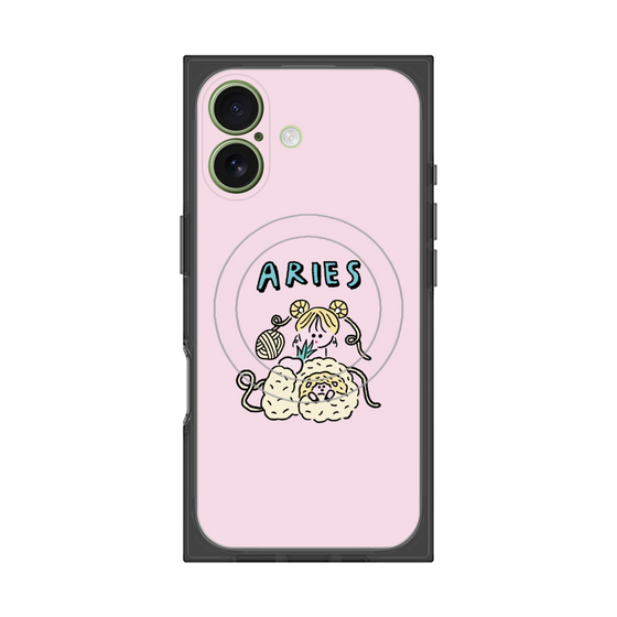 プレミアムスクエアケース with MagSafe［ Aries ］