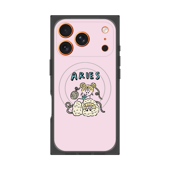 プレミアムスクエアケース with MagSafe［ Aries ］