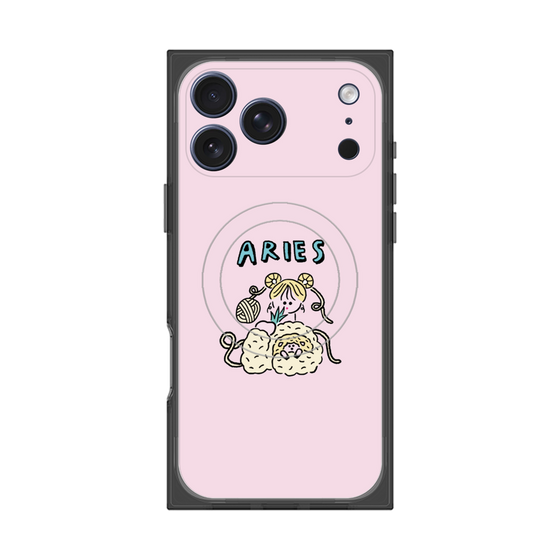 プレミアムスクエアケース with MagSafe［ Aries ］