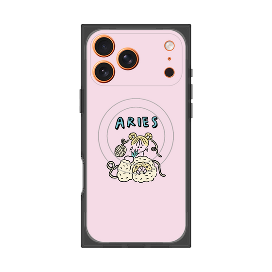プレミアムスクエアケース with MagSafe［ Aries ］