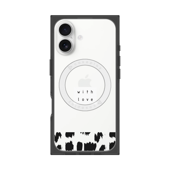 プレミアムスクエアケース with MagSafe［ artistic texture - 01 ］