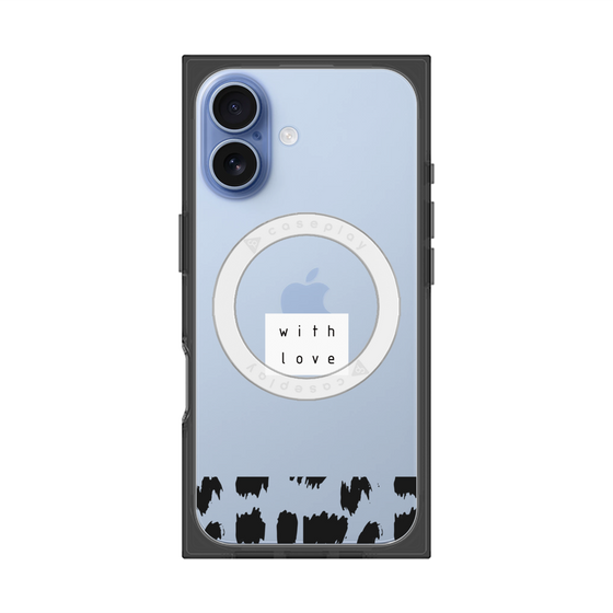 プレミアムスクエアケース with MagSafe［ artistic texture - 01 ］