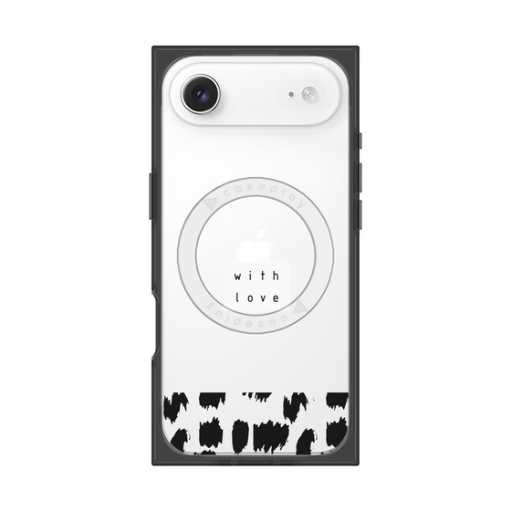 プレミアムスクエアケース with MagSafe［ artistic texture - 01 ］