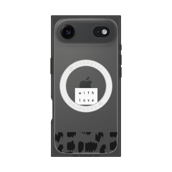 プレミアムスクエアケース with MagSafe［ artistic texture - 01 ］