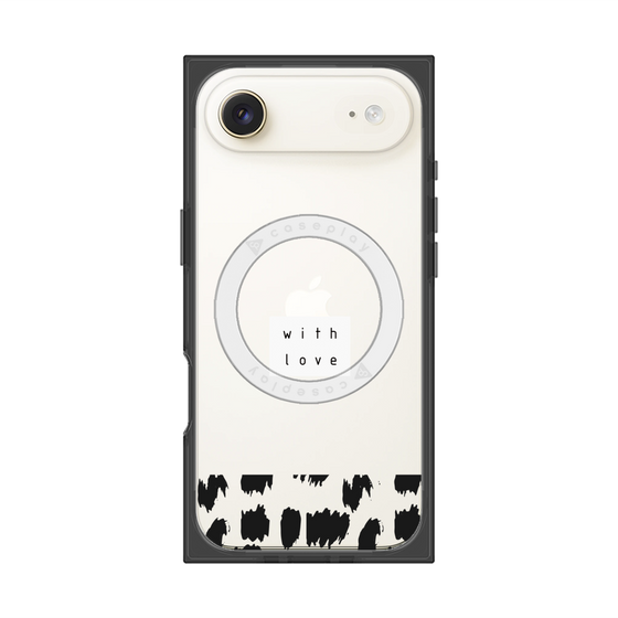 プレミアムスクエアケース with MagSafe［ artistic texture - 01 ］