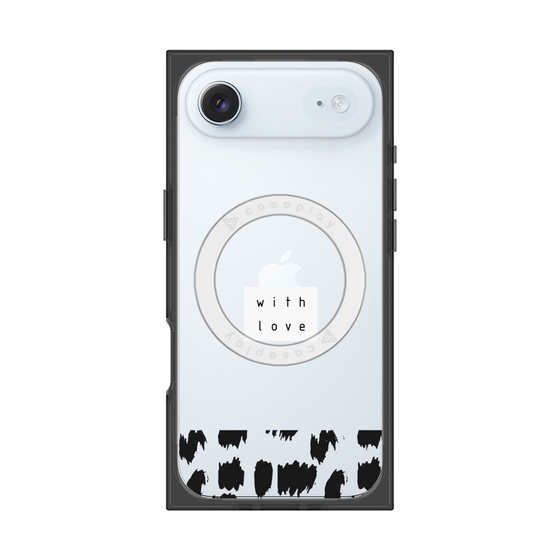 プレミアムスクエアケース with MagSafe［ artistic texture - 01 ］