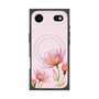 プレミアムスクエアケース with MagSafe［ Natural Flower - Pink ］