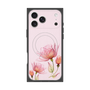 プレミアムスクエアケース with MagSafe［ Natural Flower - Pink ］