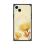 プレミアムスクエアケース with MagSafe［ Natural Flower - Yellow ］