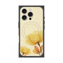 プレミアムスクエアケース with MagSafe［ Natural Flower - Yellow ］