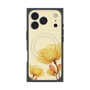 プレミアムスクエアケース with MagSafe［ Natural Flower - Yellow ］