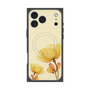 プレミアムスクエアケース with MagSafe［ Natural Flower - Yellow ］