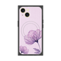 プレミアムスクエアケース with MagSafe［ Natural Flower - Purple ］