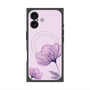 プレミアムスクエアケース with MagSafe［ Natural Flower - Purple ］