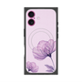 プレミアムスクエアケース with MagSafe［ Natural Flower - Purple ］