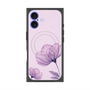 プレミアムスクエアケース with MagSafe［ Natural Flower - Purple ］