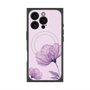 プレミアムスクエアケース with MagSafe［ Natural Flower - Purple ］