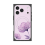 プレミアムスクエアケース with MagSafe［ Natural Flower - Purple ］