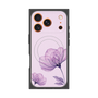プレミアムスクエアケース with MagSafe［ Natural Flower - Purple ］