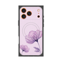 プレミアムスクエアケース with MagSafe［ Natural Flower - Purple ］