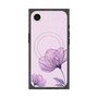 プレミアムスクエアケース with MagSafe［ Natural Flower - Purple ］