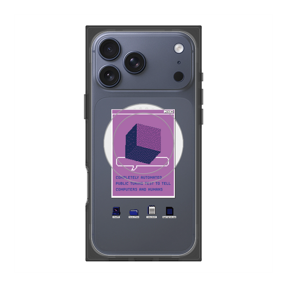 プレミアムスクエアケース with MagSafe［ Cube ］