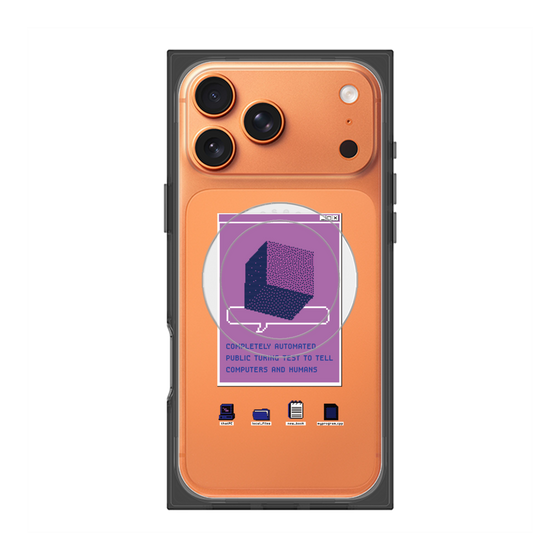 プレミアムスクエアケース with MagSafe［ Cube ］