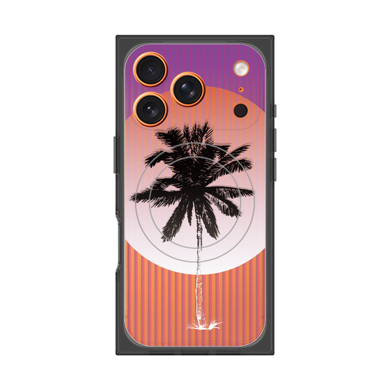 プレミアムスクエアケース with MagSafe［ Palm Tree ］
