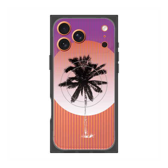 プレミアムスクエアケース with MagSafe［ Palm Tree ］