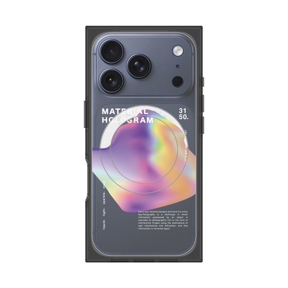 プレミアムスクエアケース with MagSafe［ Liquid Purple ］