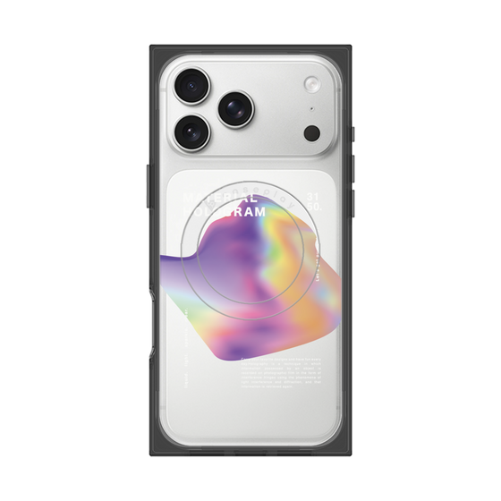 プレミアムスクエアケース with MagSafe［ Liquid Purple ］