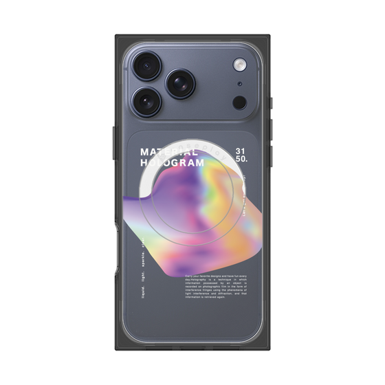 プレミアムスクエアケース with MagSafe［ Liquid Purple ］