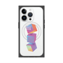 プレミアムスクエアケース with MagSafe［ Cube×3 ］