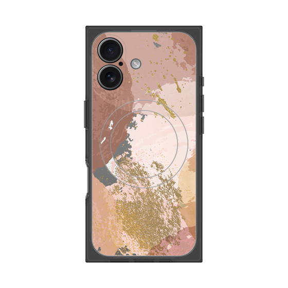 プレミアムスクエアケース with MagSafe［ Champagne pink ］