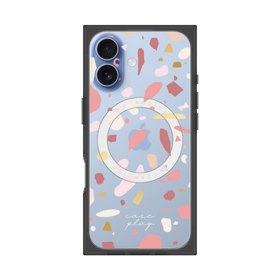 プレミアムスクエアケース with MagSafe［ Pink pieces ］