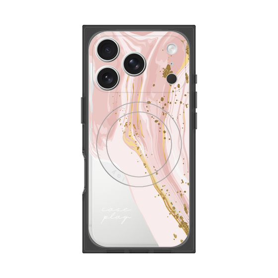 プレミアムスクエアケース with MagSafe［ Melting pink ］