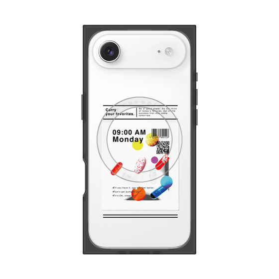 プレミアムスクエアケース with MagSafe［ 9:00 AM Monday ］