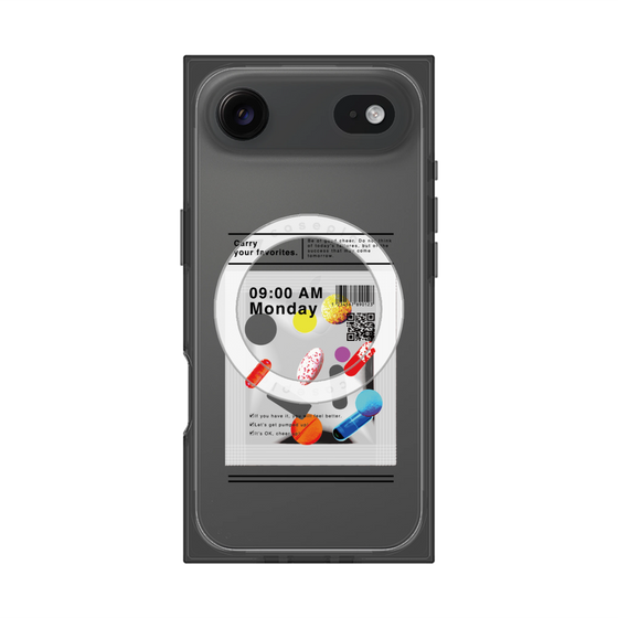 プレミアムスクエアケース with MagSafe［ 9:00 AM Monday ］