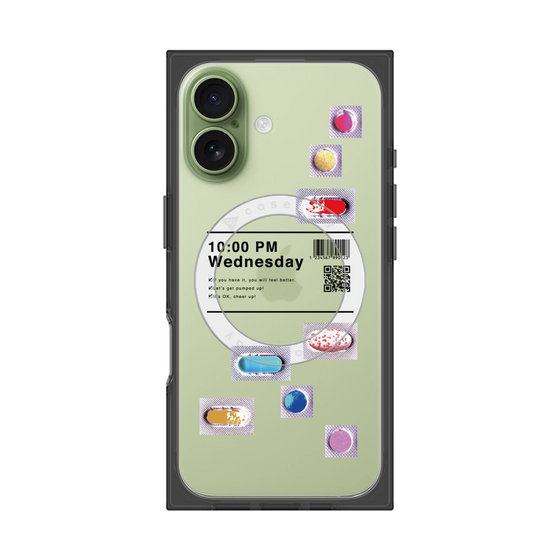プレミアムスクエアケース with MagSafe［ 10:00 PM Wednesday ］