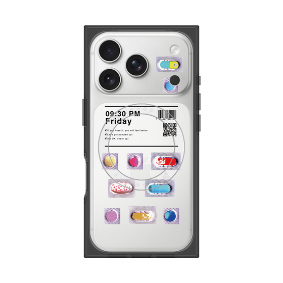 プレミアムスクエアケース with MagSafe［ 09:30 PM Friday ］